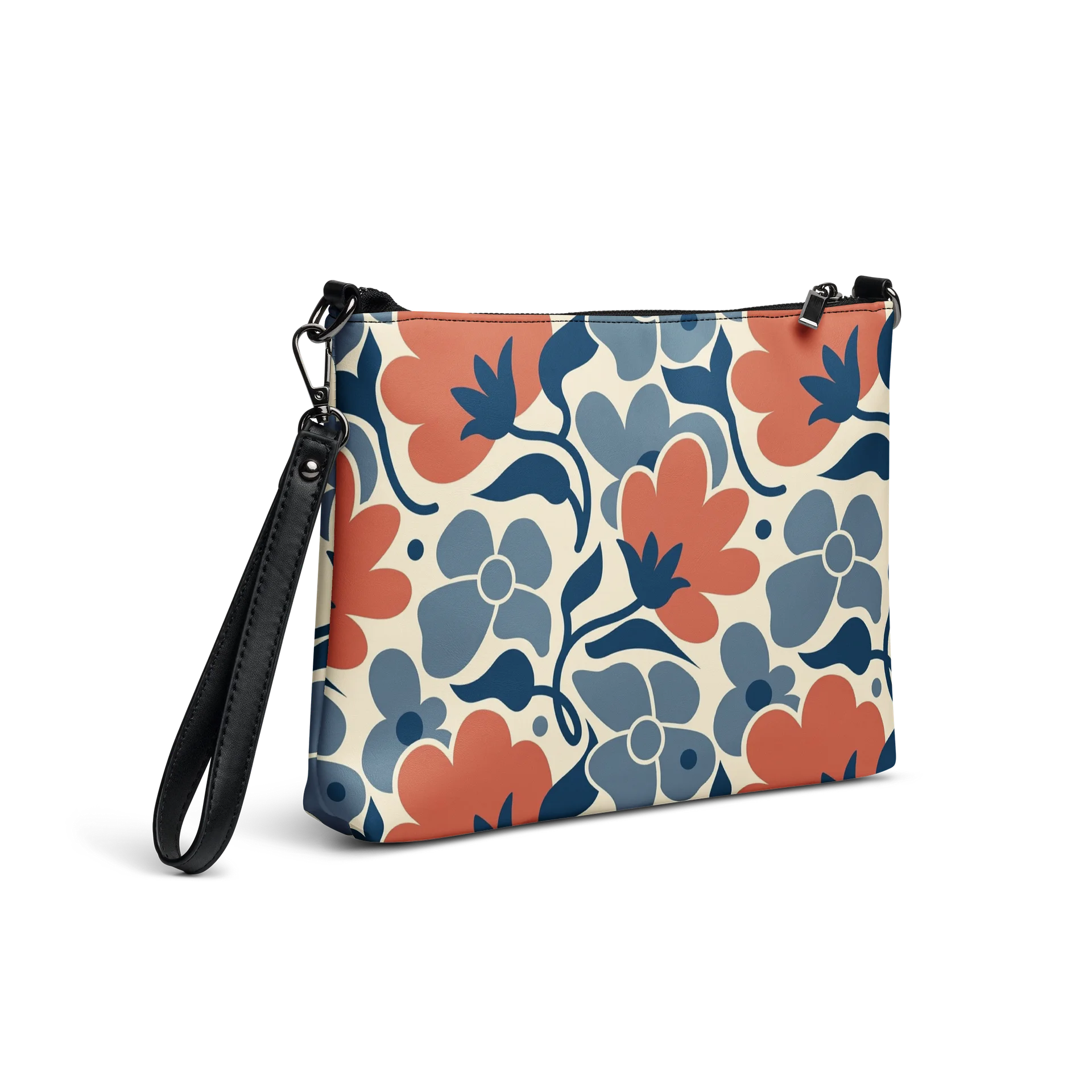 Vintage Floral All-Over Print Crossbody Bag product image (5)