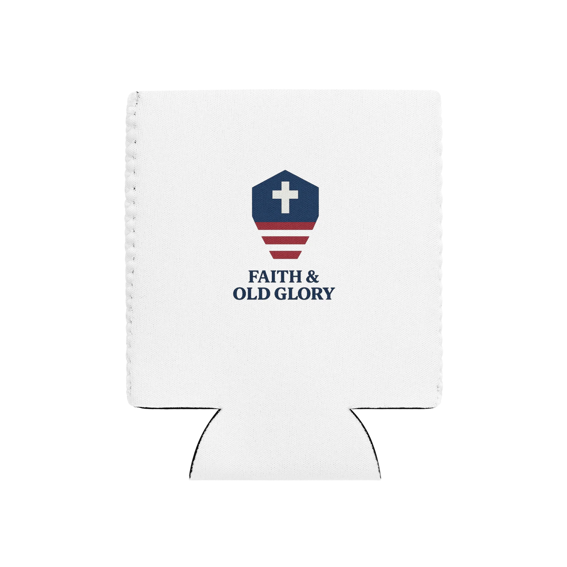 Faith & Old Glory Can Cooler product image (1)