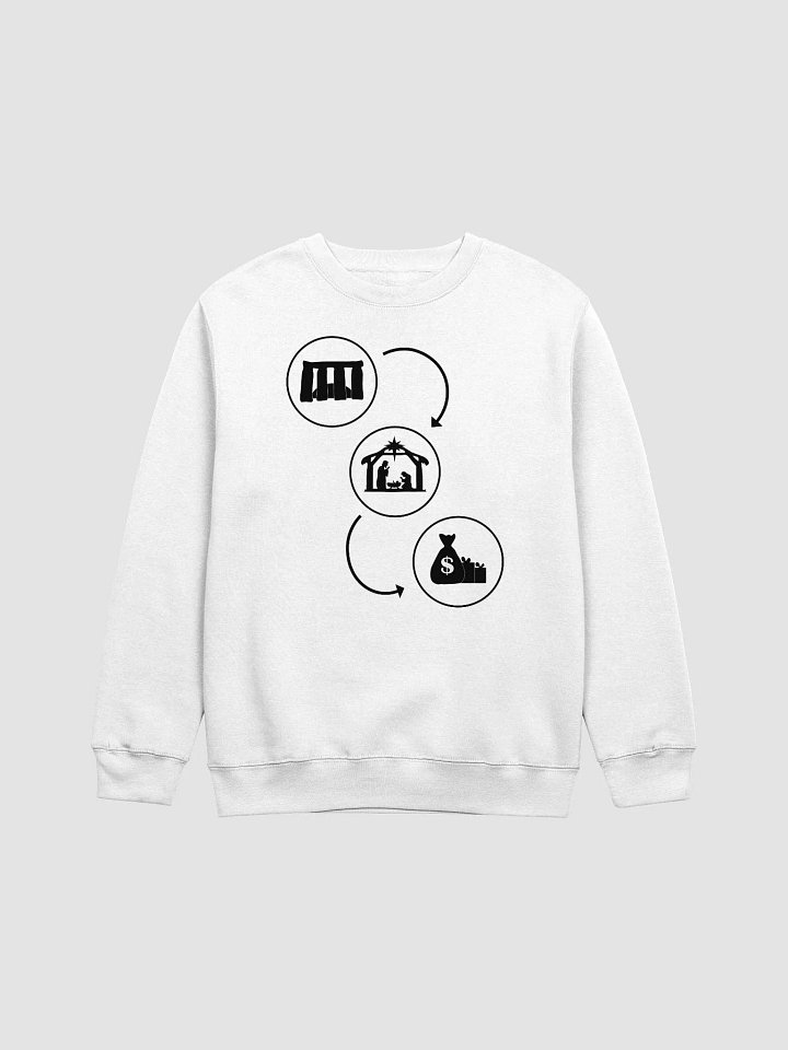 The Evolution of Christmas - Lane Seven Premium Crewneck Sweatshirt product image (2)