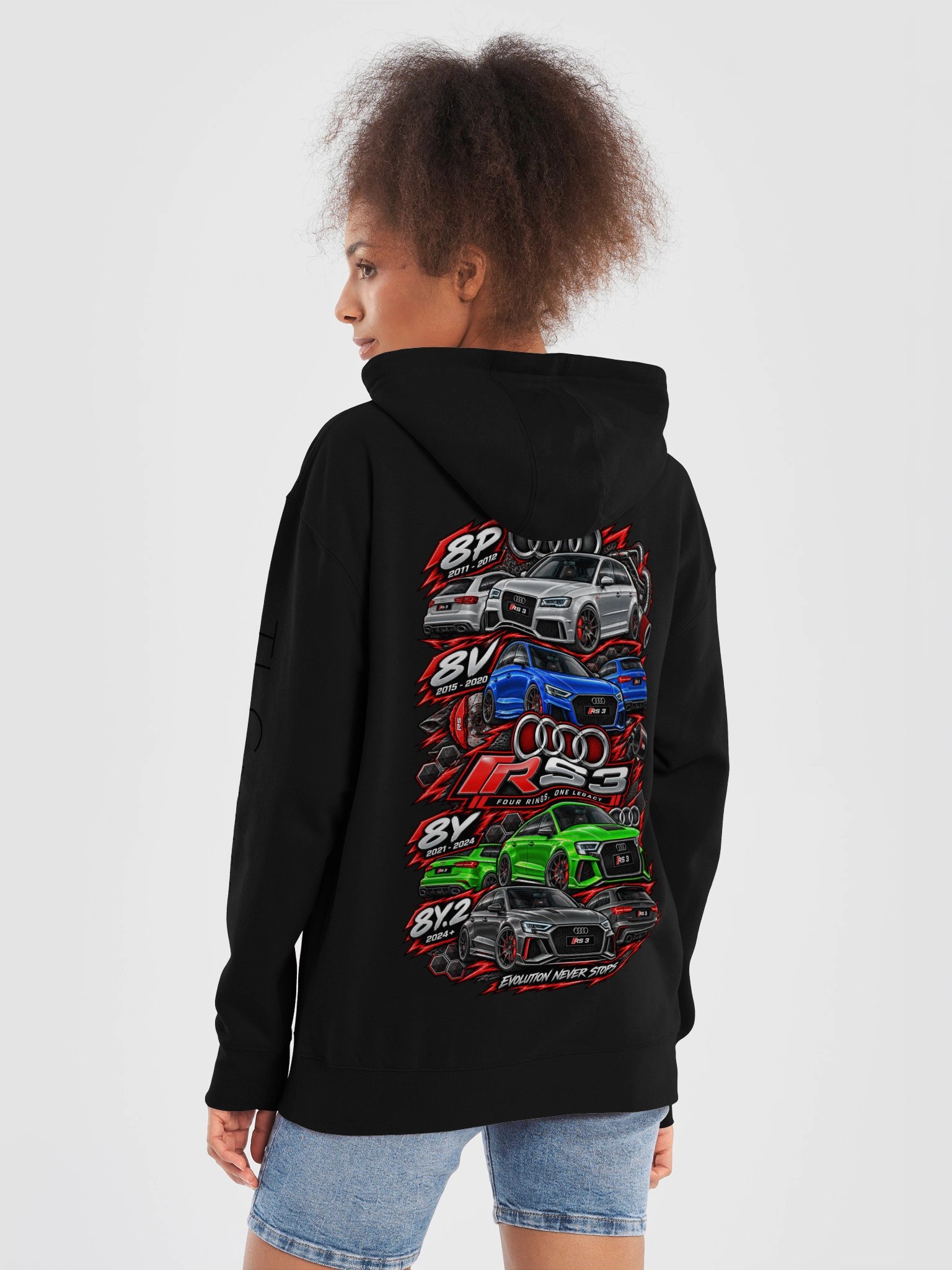 Audi RS3 Evolution Legacy Hoodie product image (1)