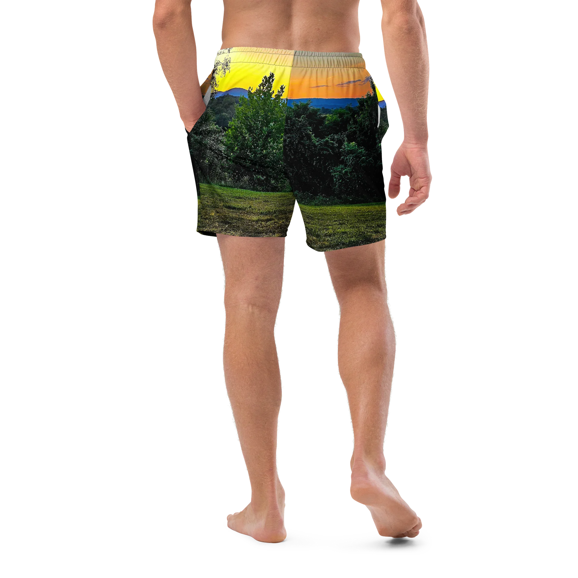 Appalachia Sunset Swim Trunks product image (10)
