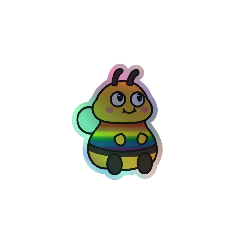 Pride Bee Stickers product image (1)