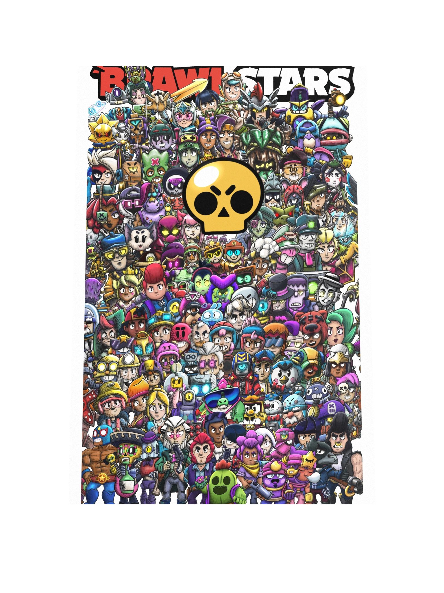 EVERY Brawler Poster 108 product image (1)