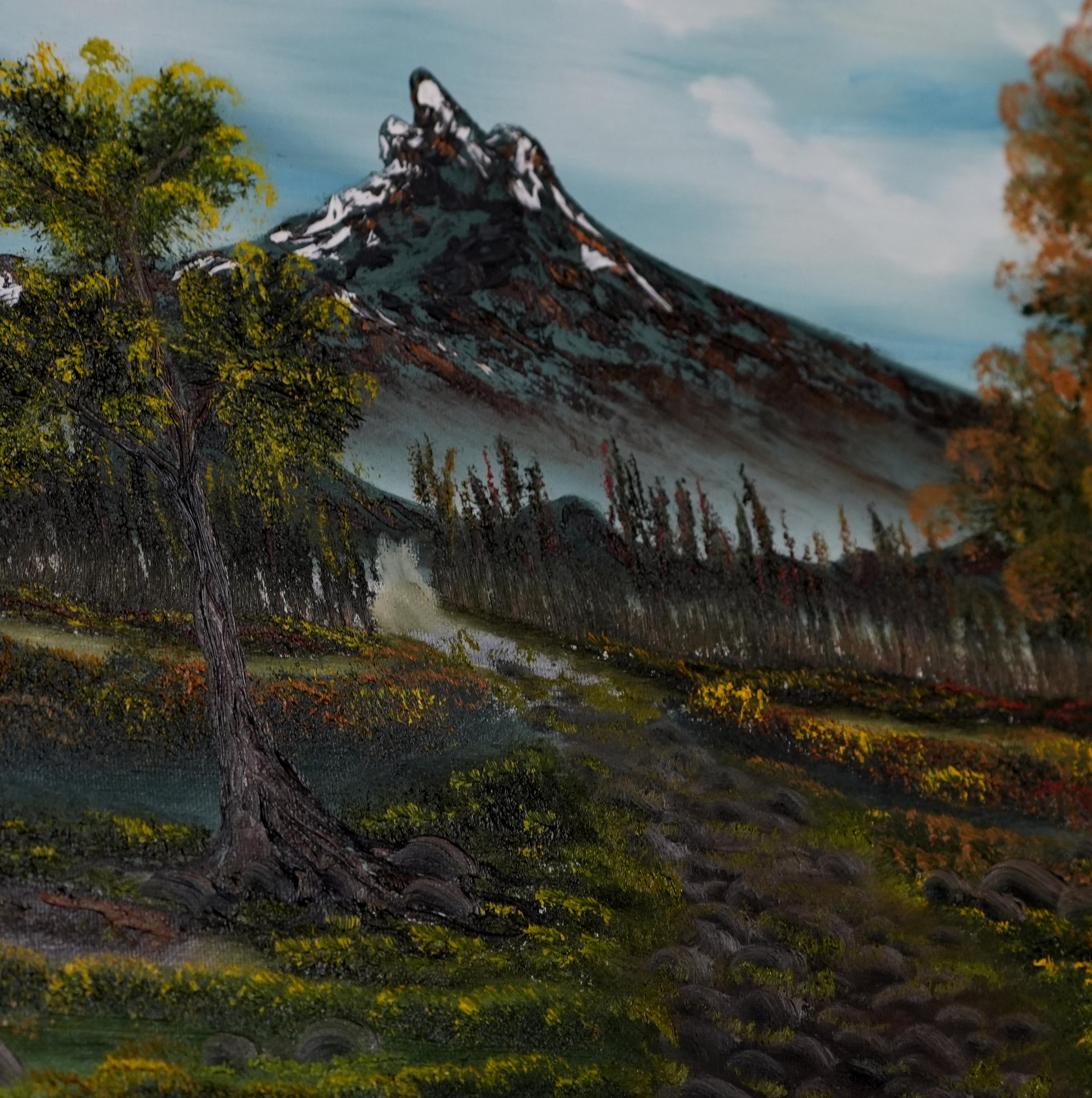 The Stone Path (Original) 18x24 Canvas product image (4)