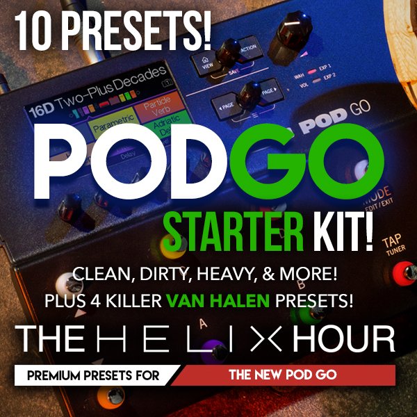 PodGo Starter Pack - 10 Preset Bundle product image (1)