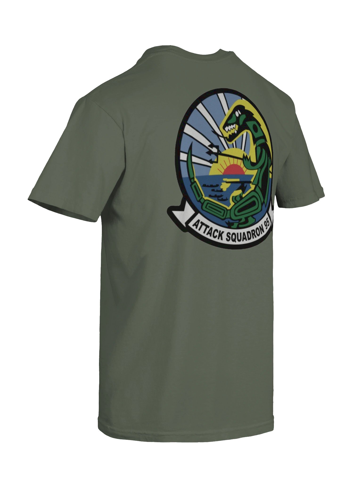 "Green Lizard" Heavyweight T-Shirt product image (10)