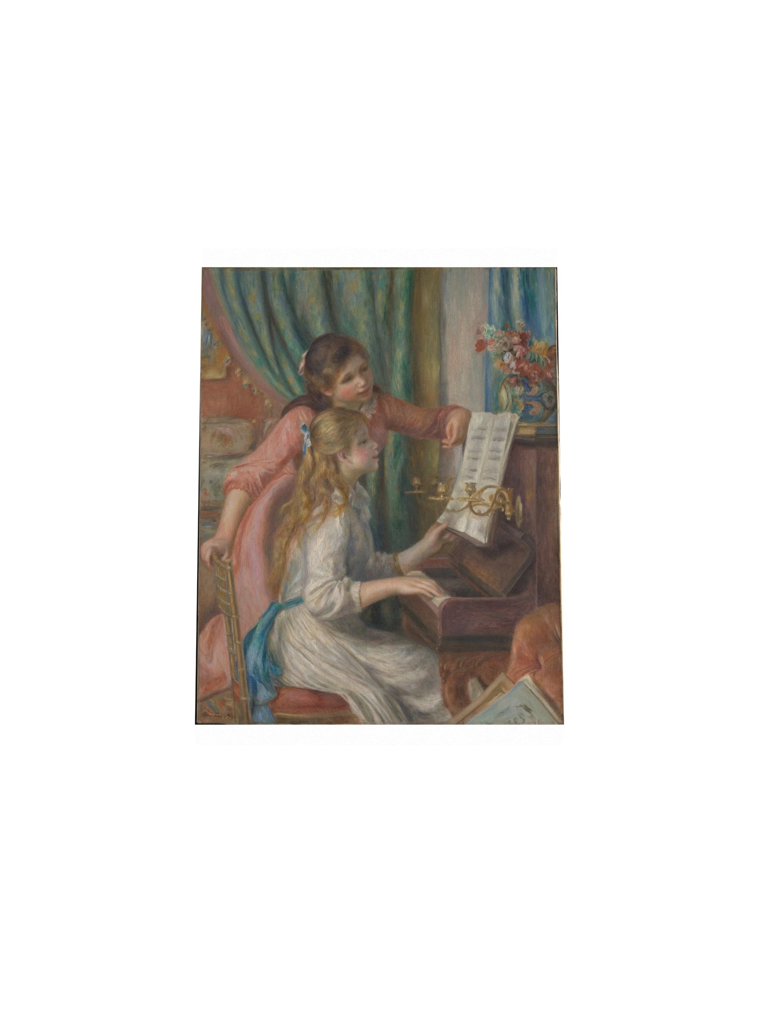 Renoir, Two Young Girls at the Piano — Fine-Art Poster product image (17)