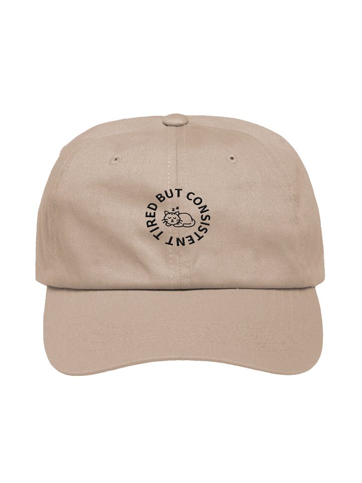tired but consistent embroidered cap product image (1)