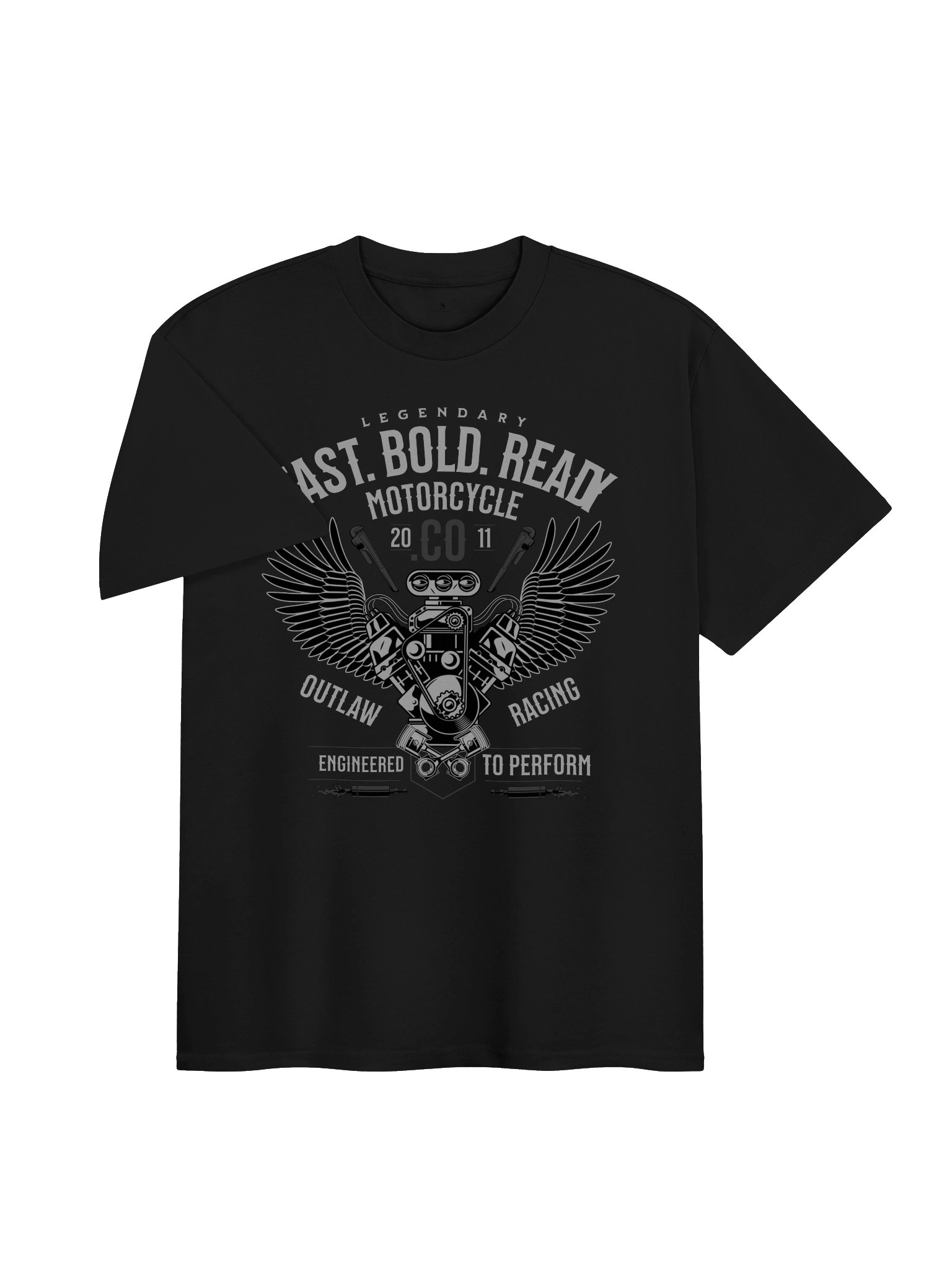 Legendary Motorcycle Outlaw Racing Tee product image (12)
