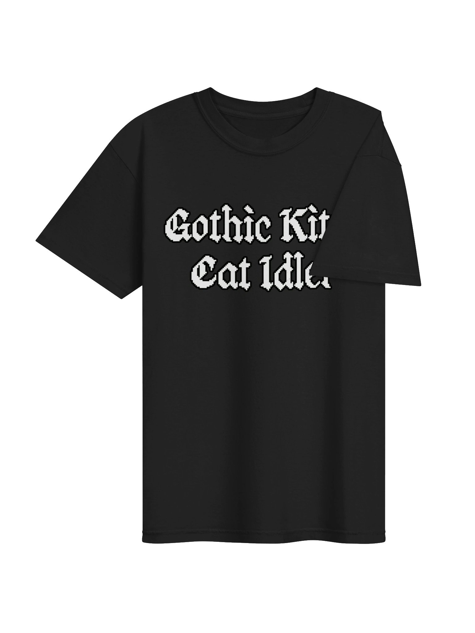 Gothic Kitty Cat Idler Tee product image (4)