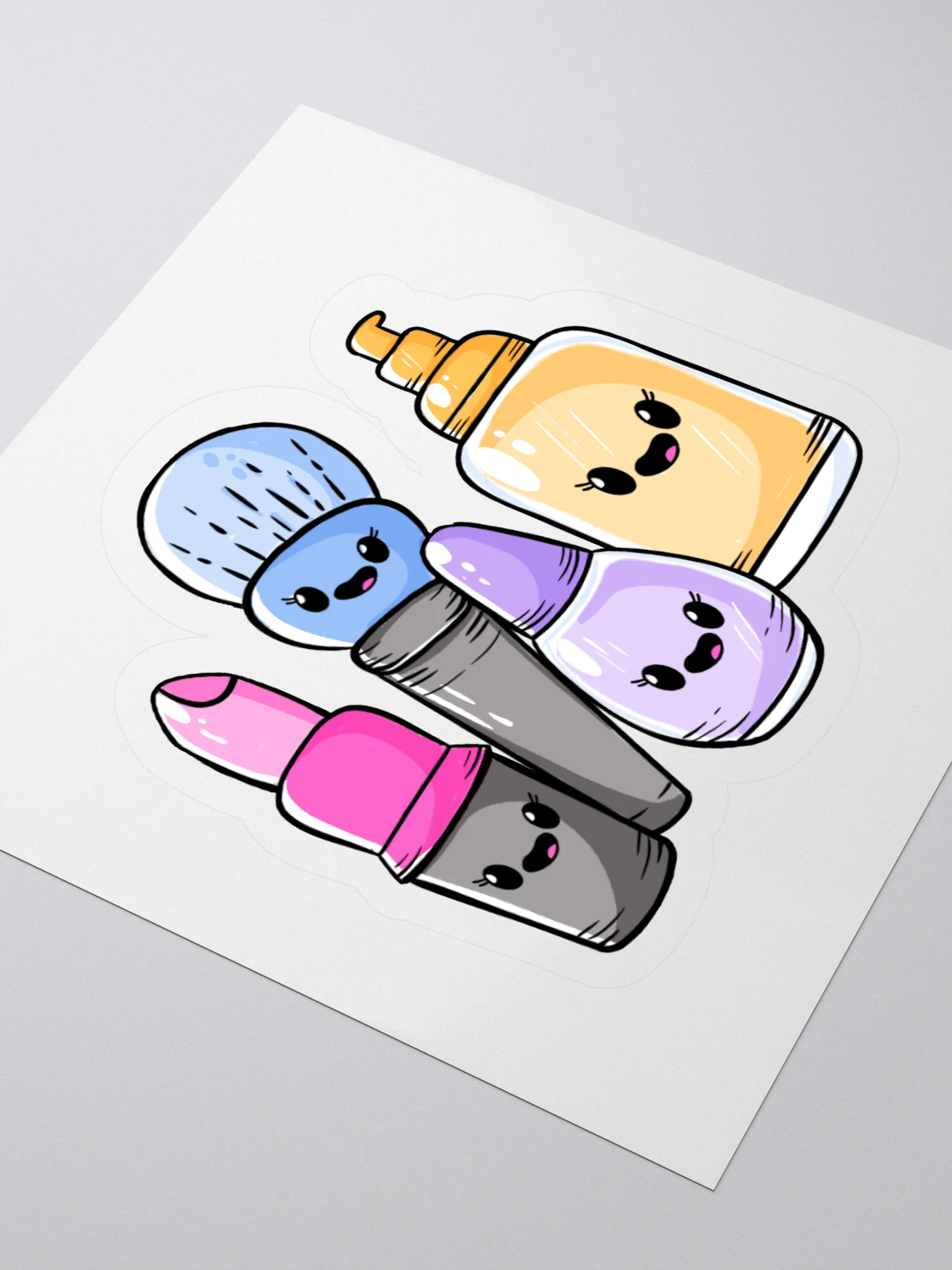 Cute Cosmetics Kiss Cut Sticker product image (3)