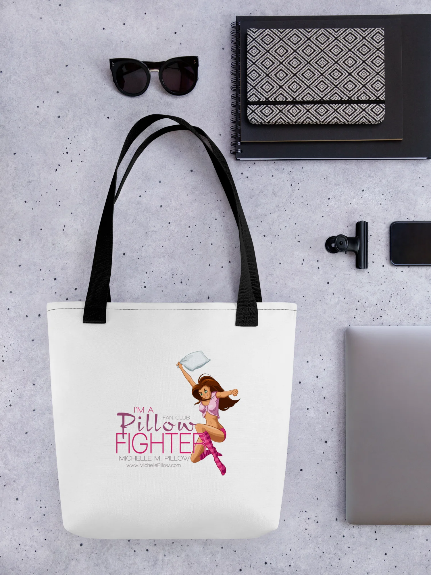 Pillow Fighter Fan Club Tote Bag product image (7)
