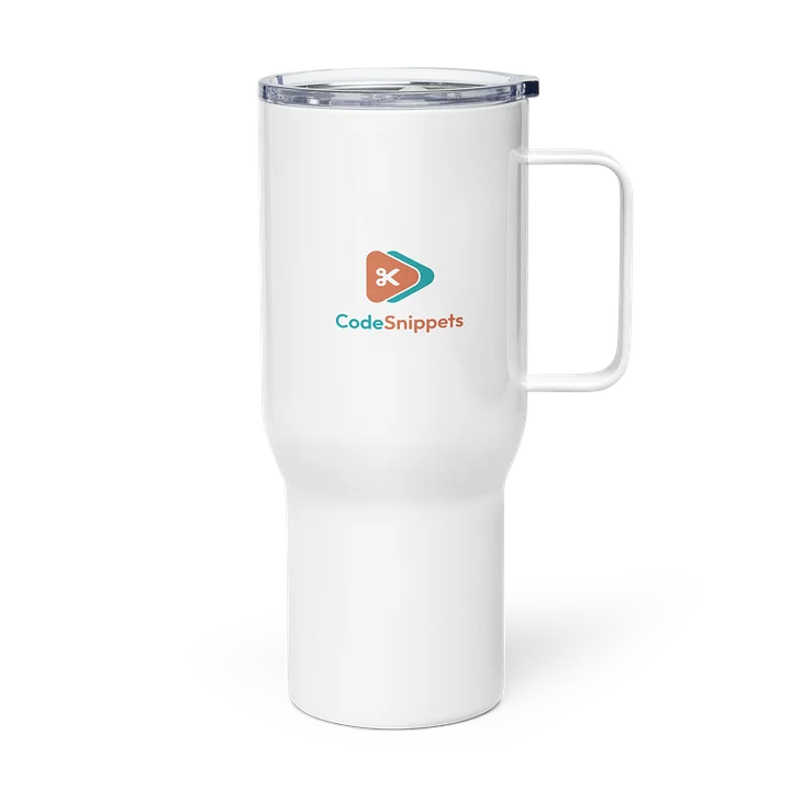 Powered by coffee Travel Mug product image (2)