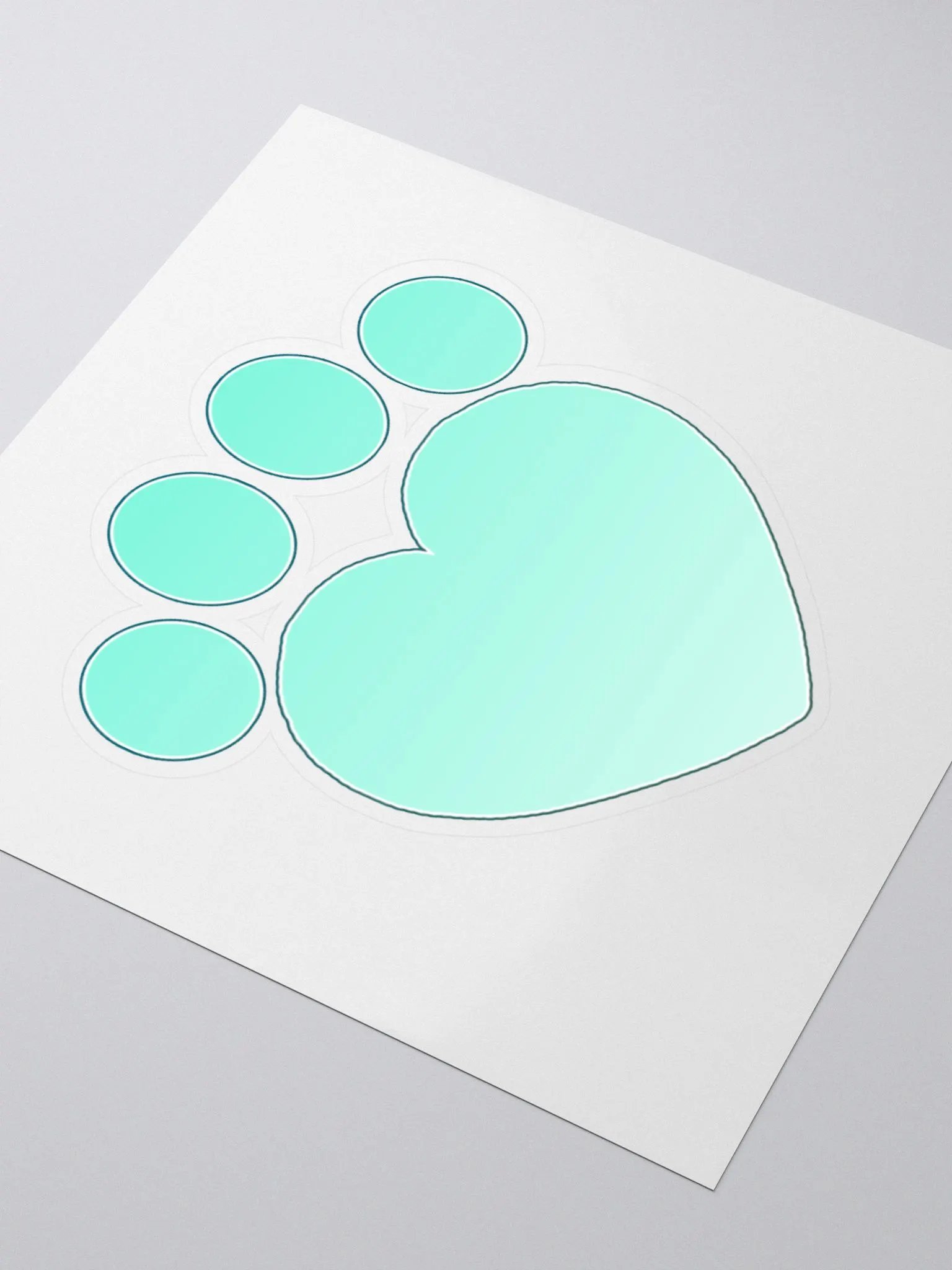 Mint Hint Print Sticker product image (3)