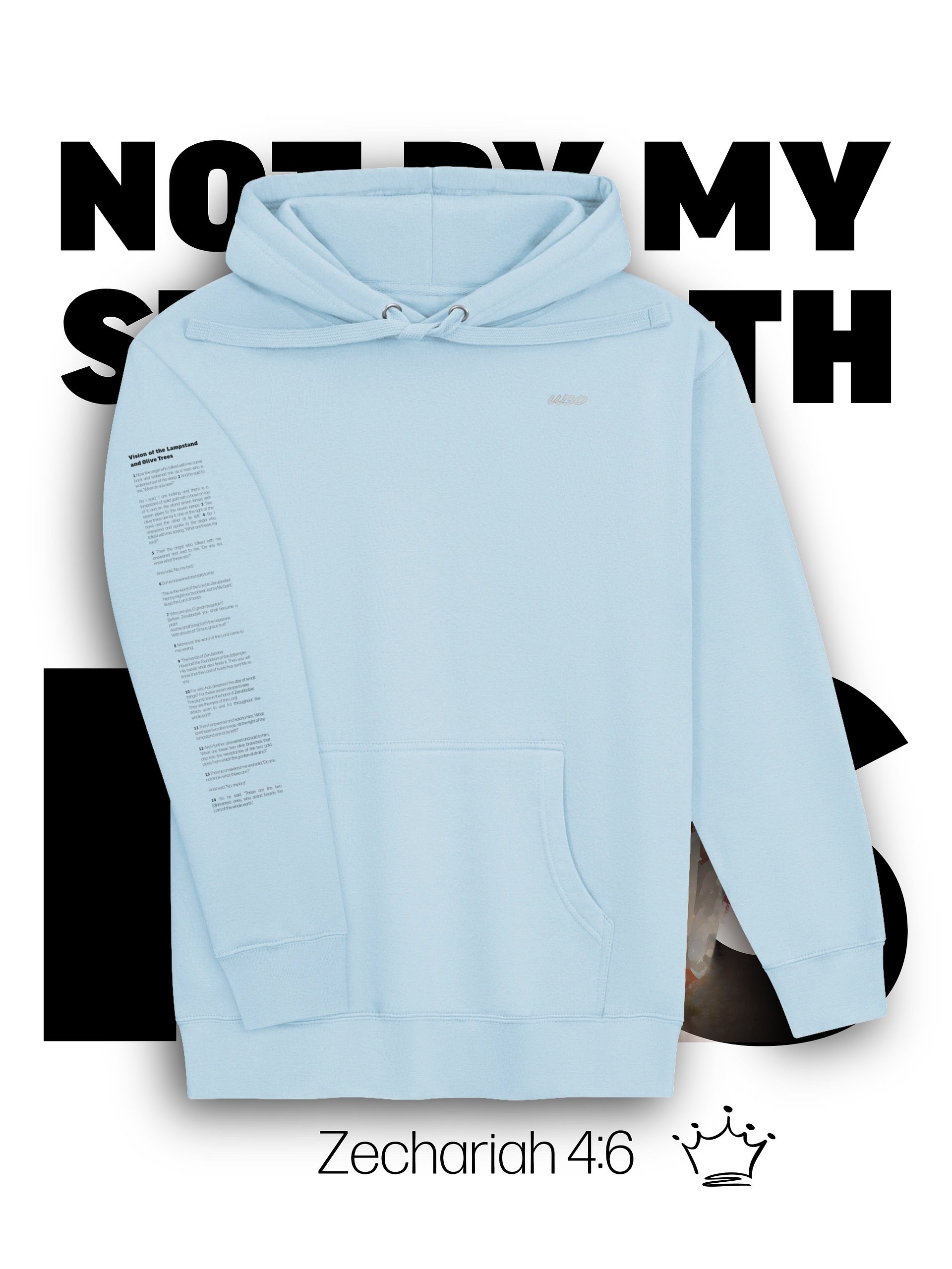 Not By My Strength - Cotton Heritage Unisex Premium Hoodie by Cotton Heritage product image (7)