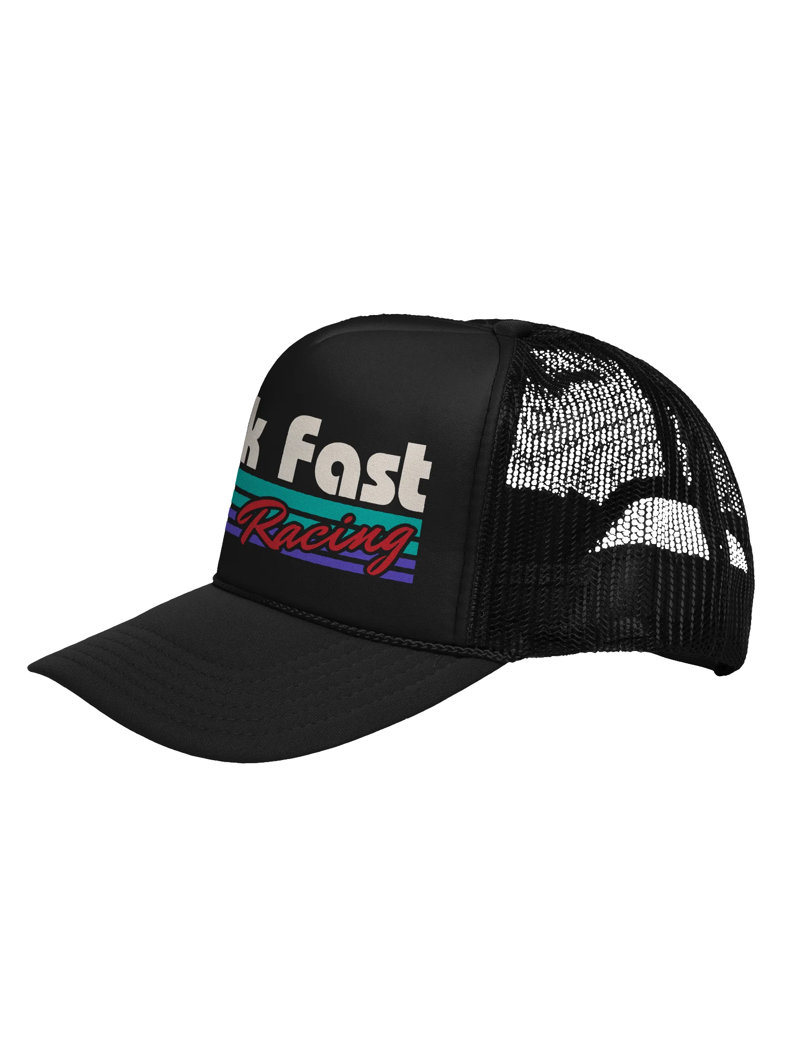Think Fast Racing Heritage Trucker Hat - Black product image (3)