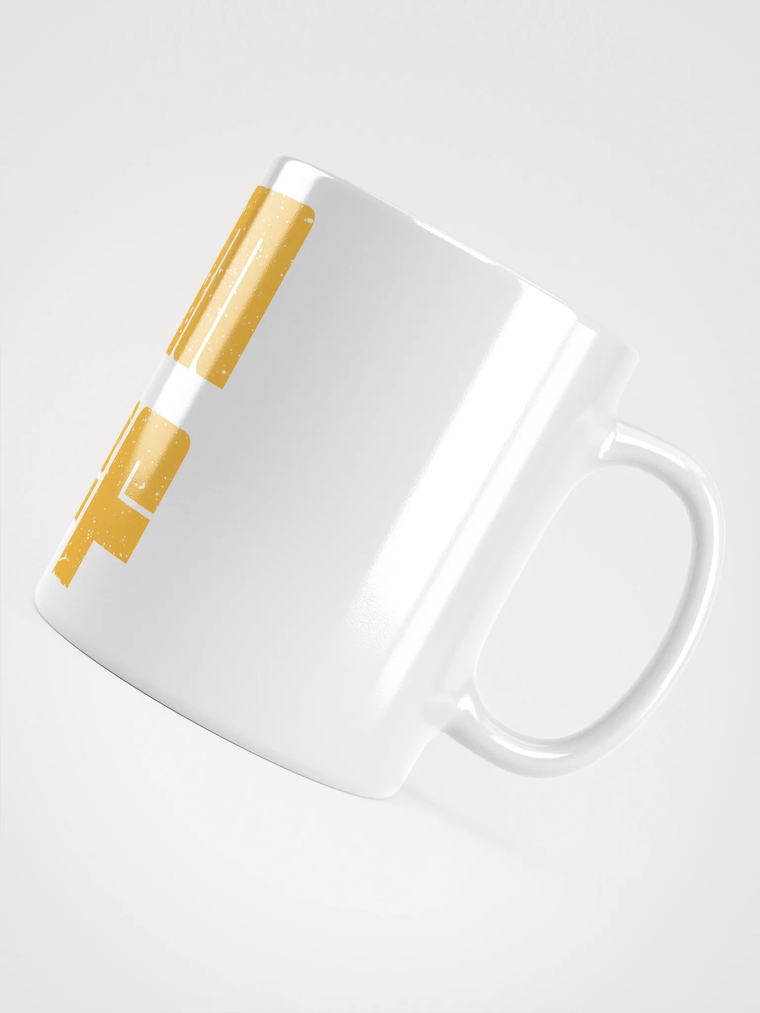 Bold 'I'M OFF' White Glossy Mug product image (10)