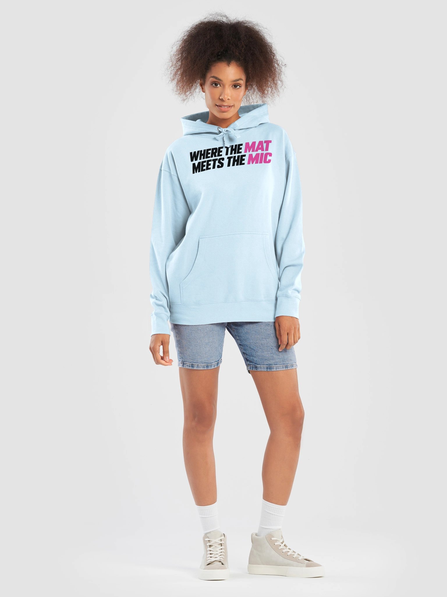 Kumite Lifestyle | Where the Mat Meets the Mic Awareness Hoodie product image (7)