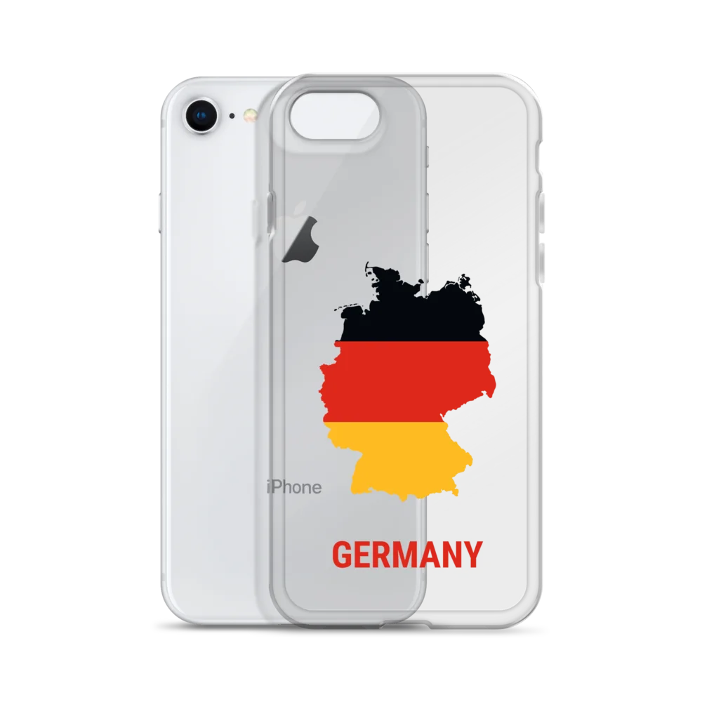 Germany 2026 World Cup Flag iPhone Tough Case - Germany Soccer Phone Cover - Dual Layer Protective Case product image (2)
