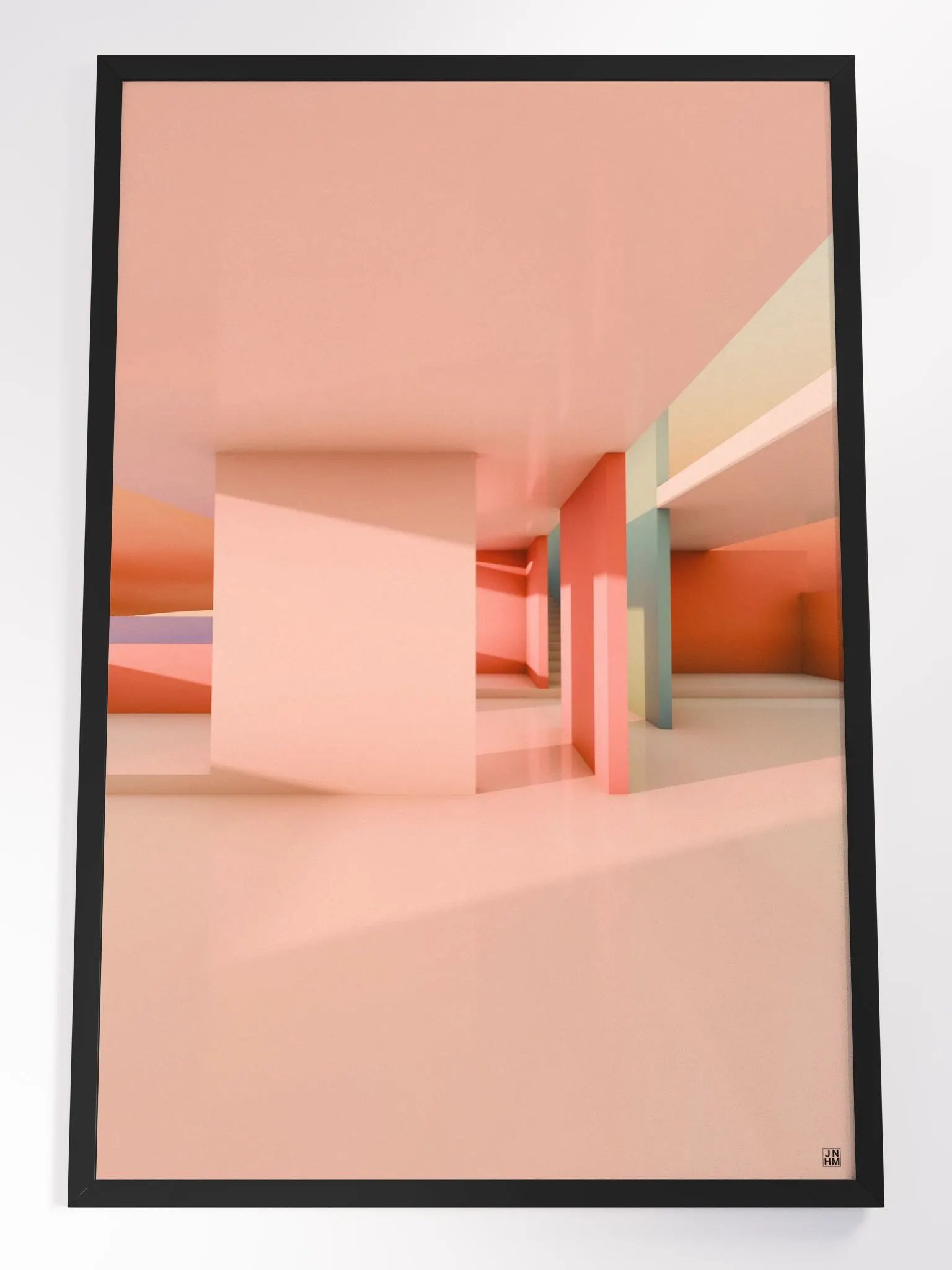 Architectural Landscape - Summer Pastel 04 24"x36" product image (5)