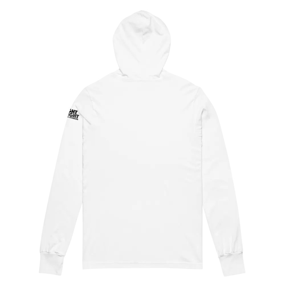 Normalize Kindness Hooded Tee (black text) product image (22)