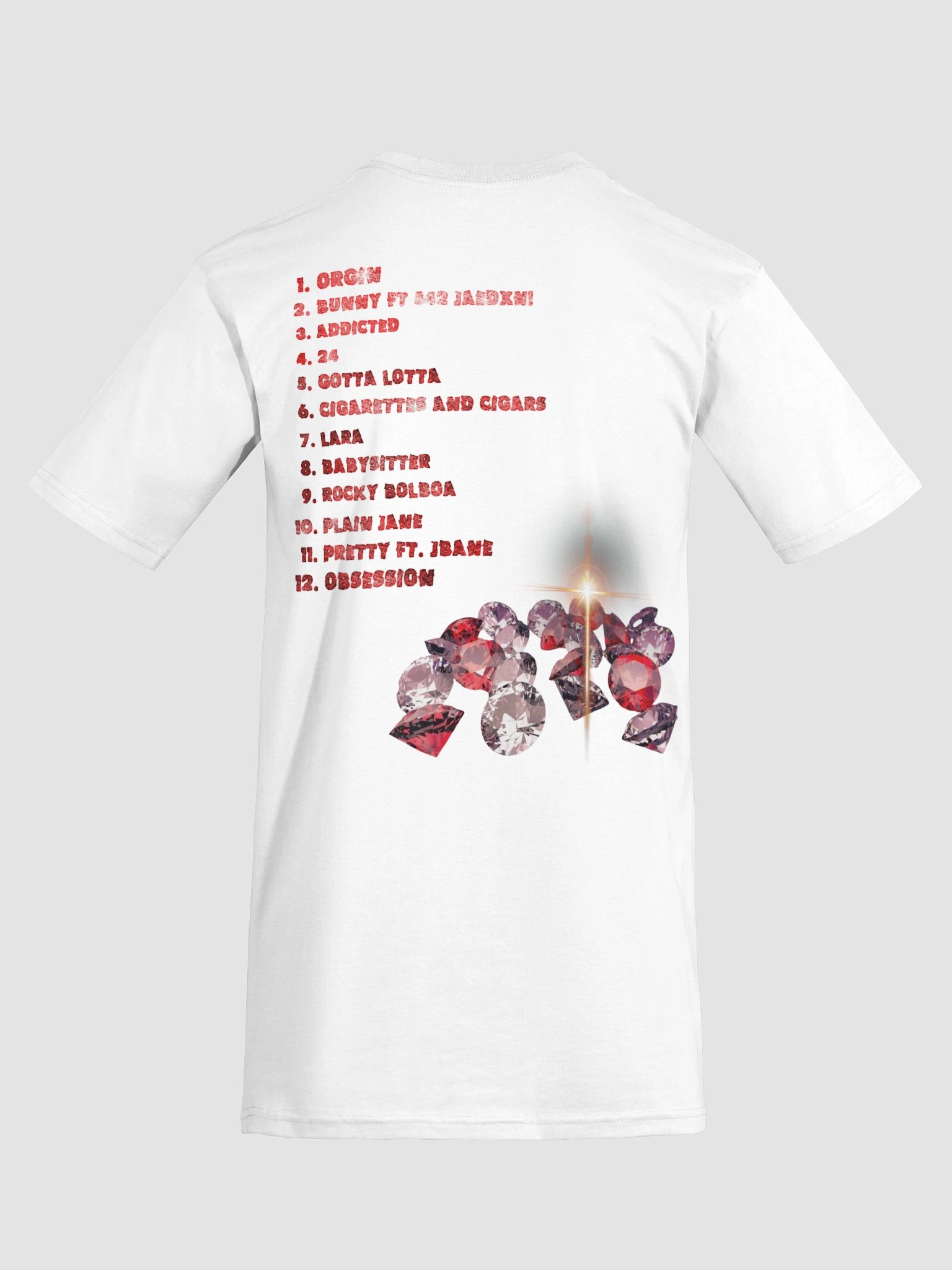 'WSS' TRACKLIST TEE product image (6)