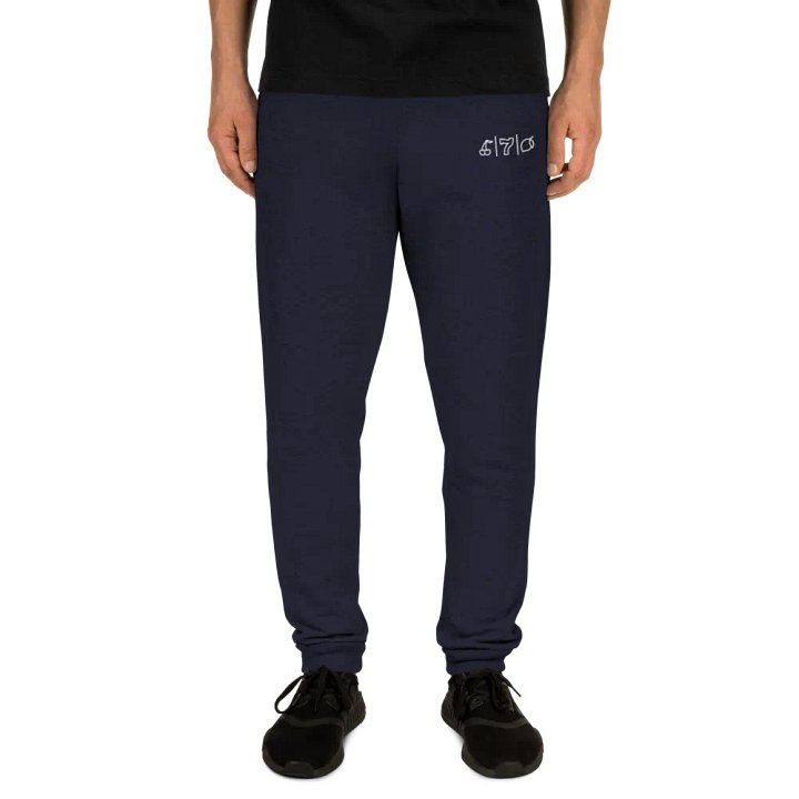Cdog Spins Navy Stitch Joggers product image (2)