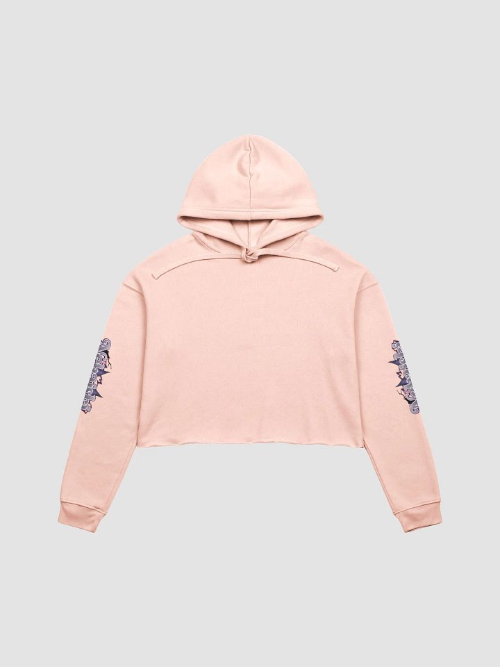 Bella+Canvas Fleece Crop Hoodie - Standard | Light Mode product image (1)