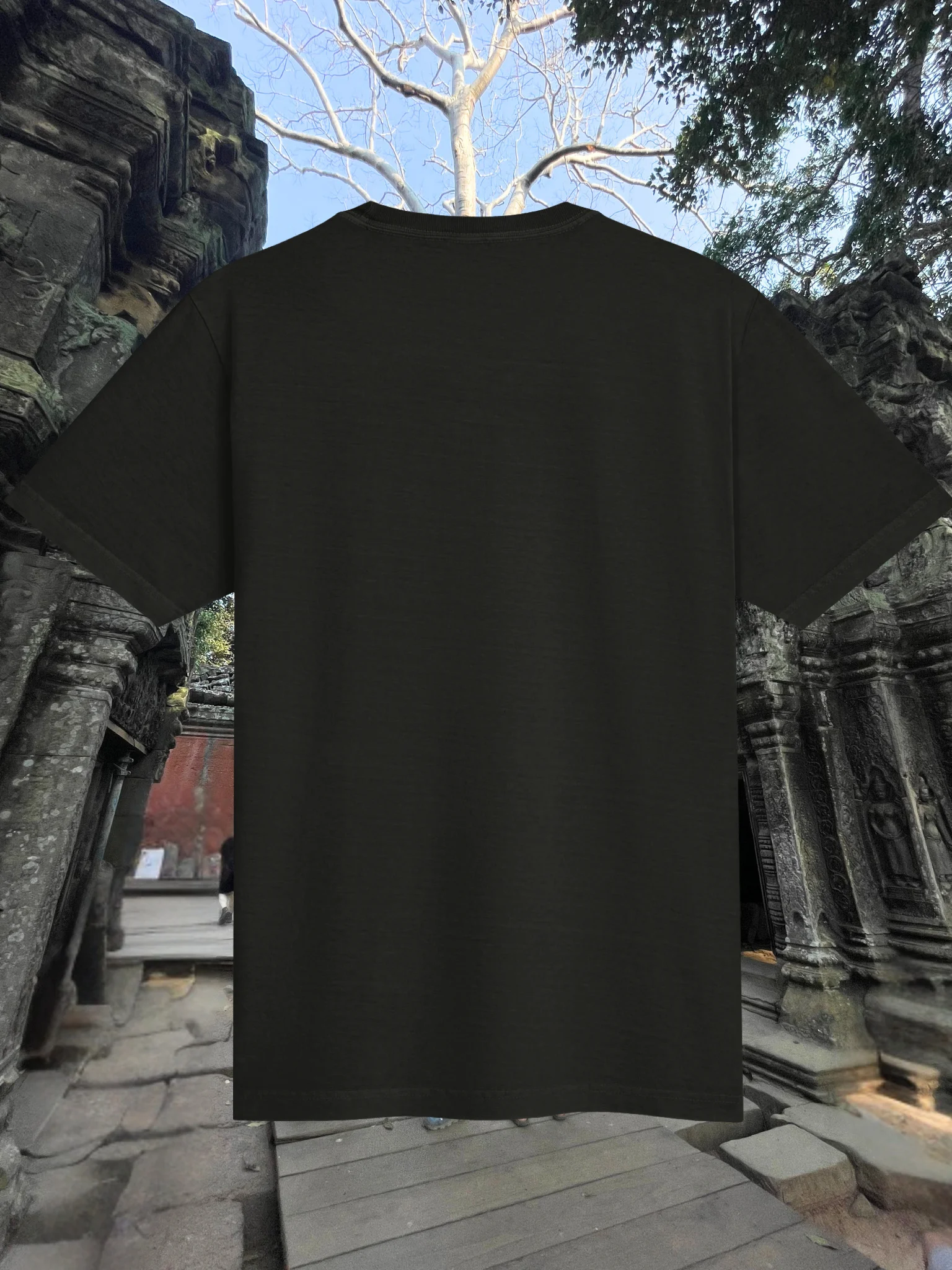 Stegosaurus at Ta Prohm | Cambodia Megalithic T-Shirt product image (2)