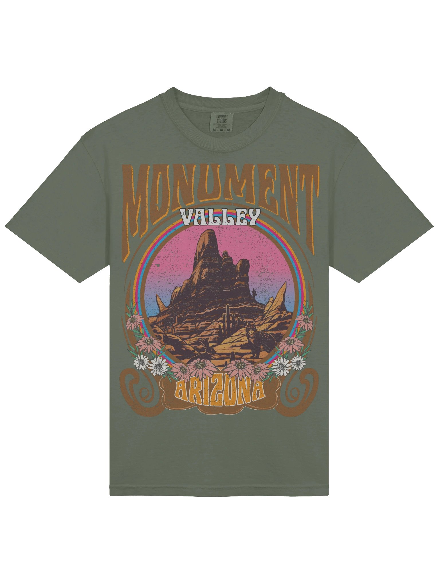 Monument Valley Arizona Shirt – Vintage Desert Butte Retro Sunset Travel Tee product image (7)