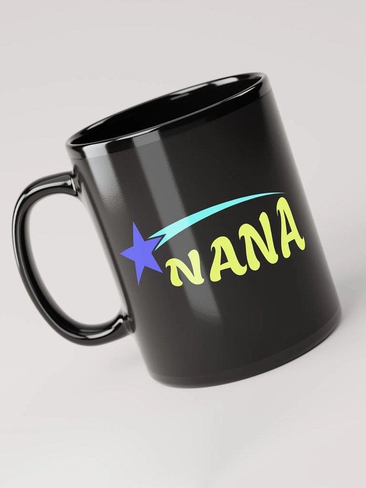 Stellar NANA Black Glossy Mug product image (1)