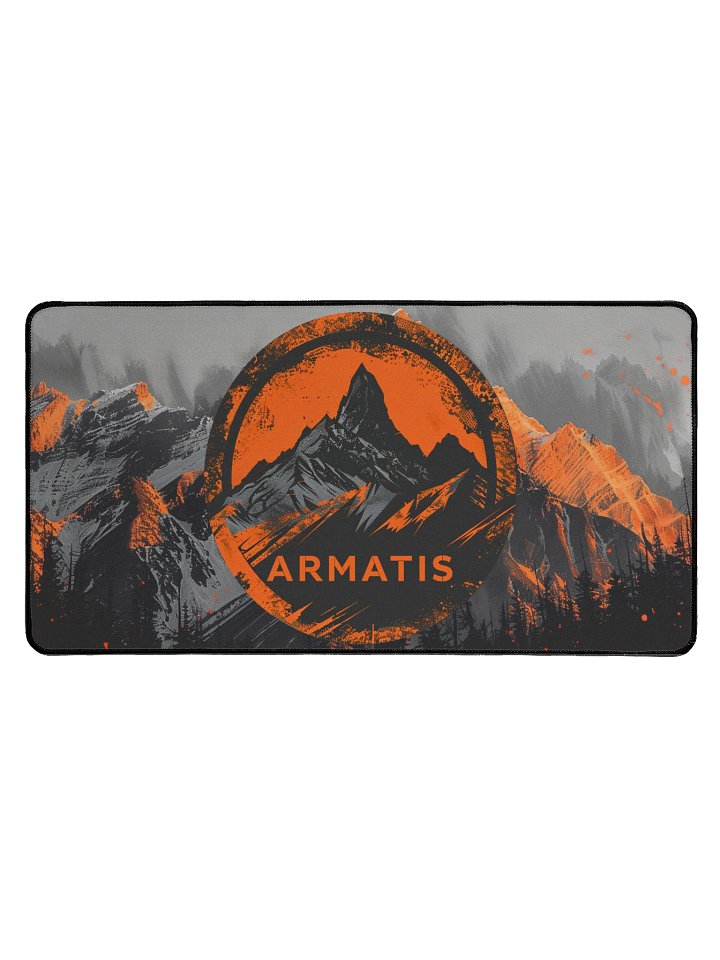 Armatis Full Mountains Background 15.5" x 31.5" Desk Mat product image (1)