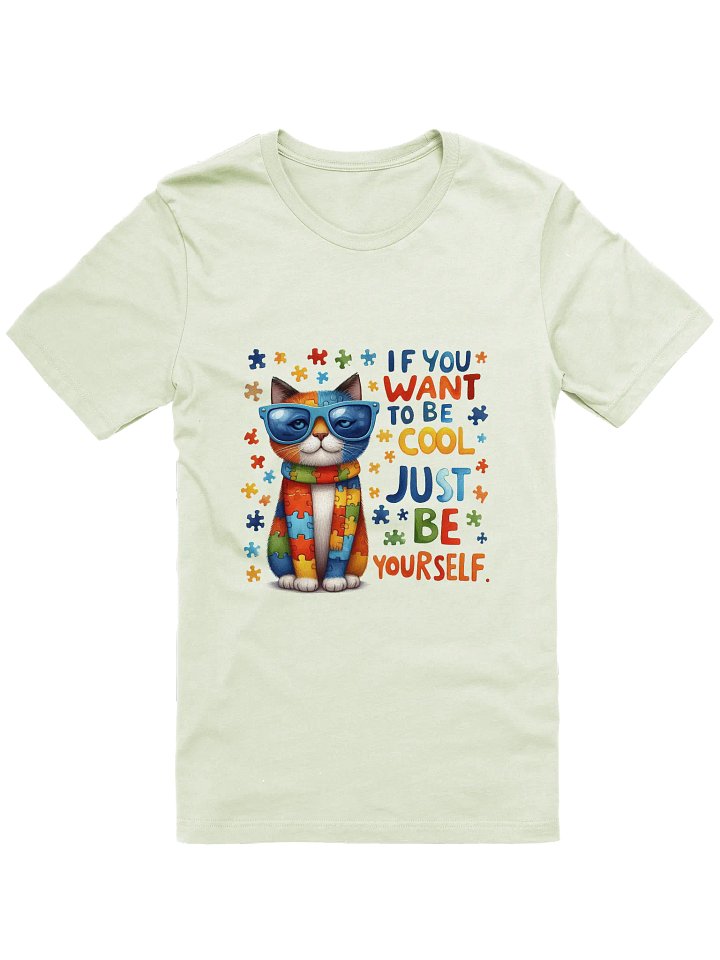 Puzzling Cool Cat T-Shirt product image (1)