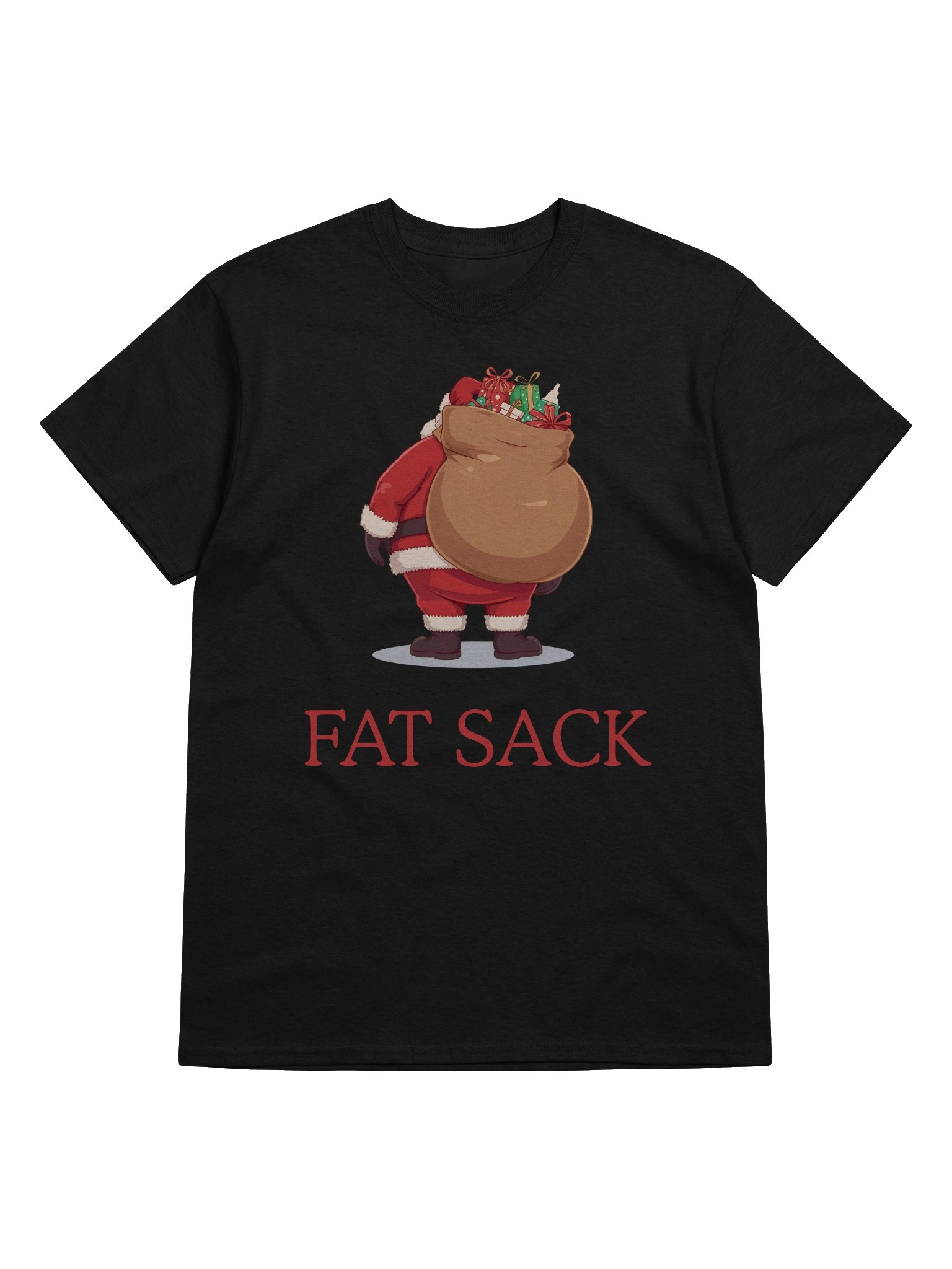 Fat Sack Santa T-Shirt product image (24)