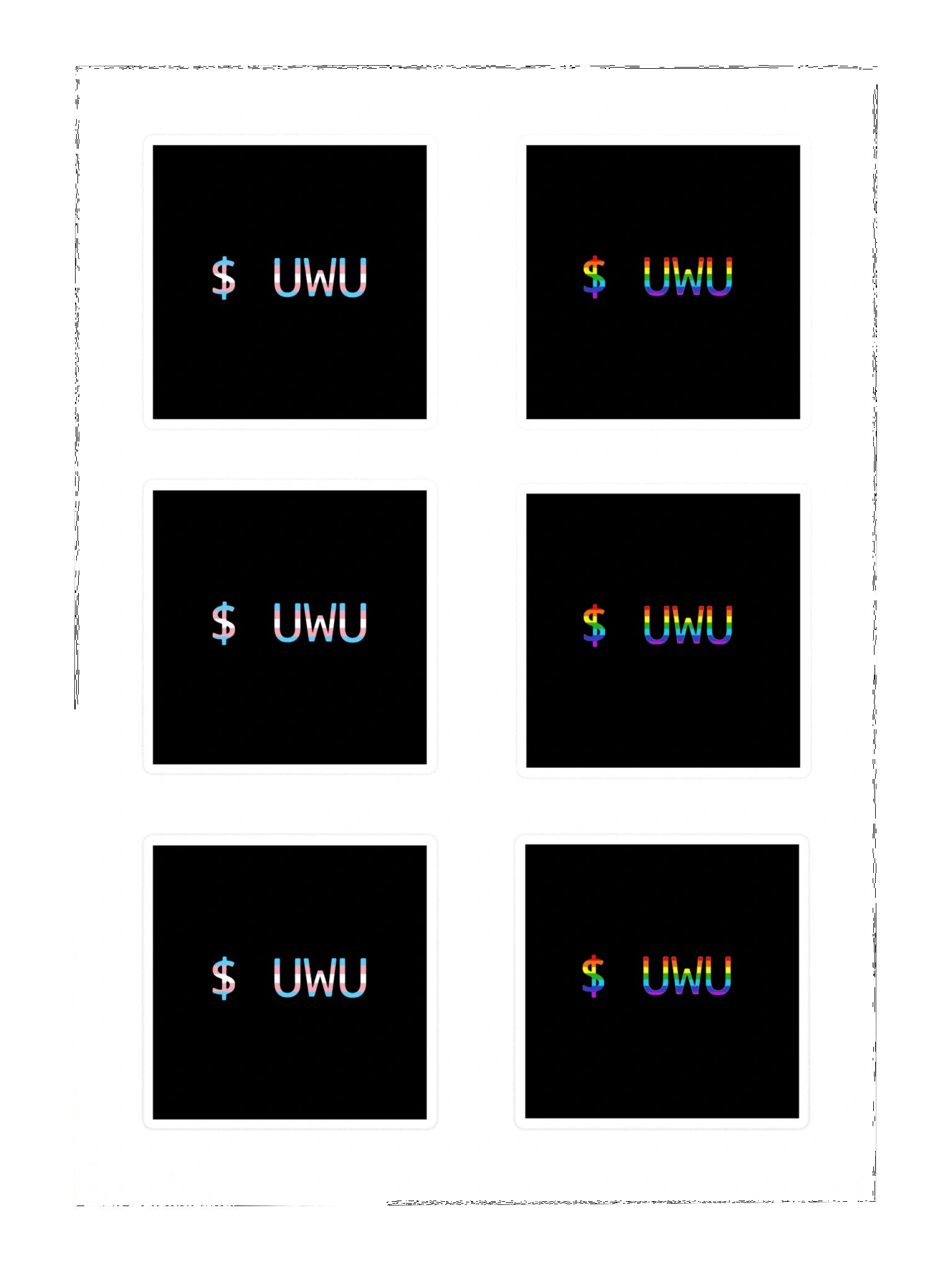 SiegedSec Sticker sheet product image (3)