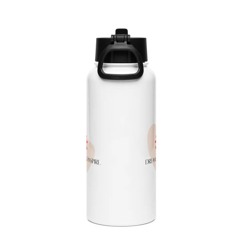 Stainless Steel Water Bottle with a Straw Lid SWFB0136 product image (4)
