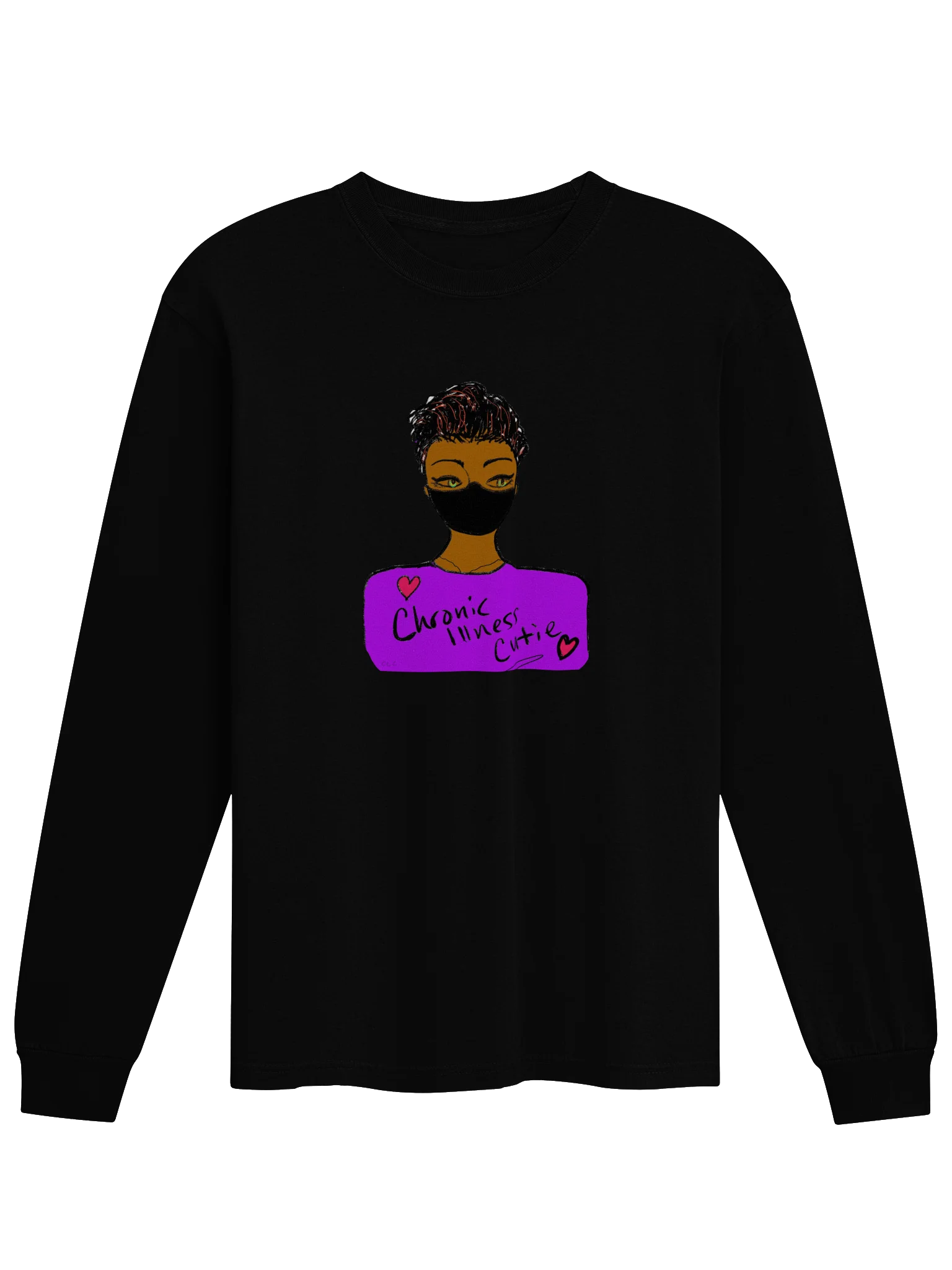 Chronic Illness Cutie long sleeve tee product image (2)