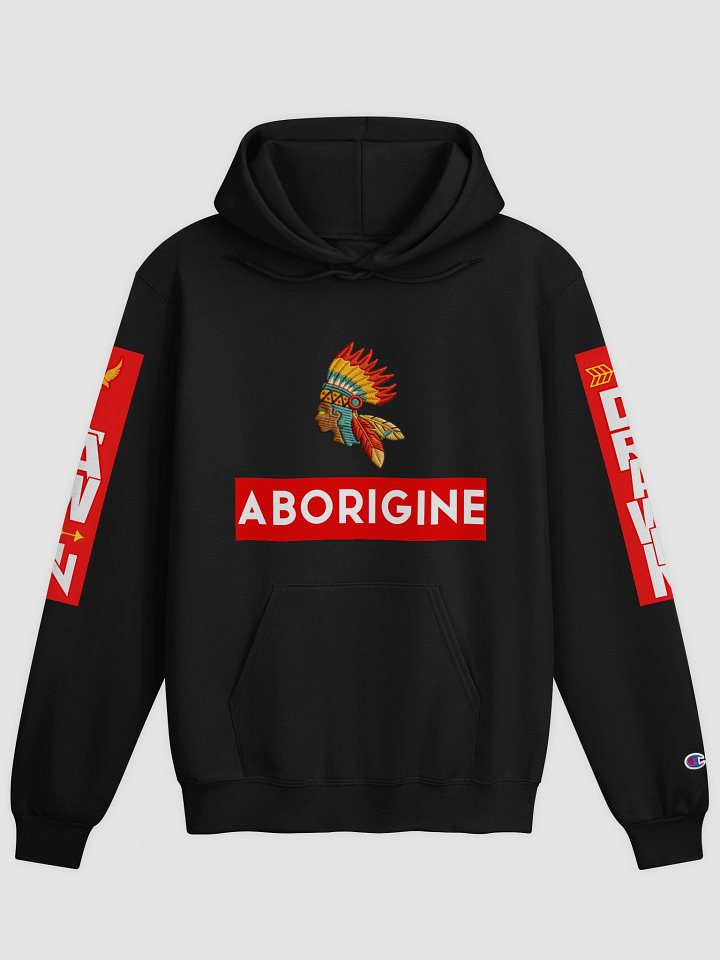 Aborigine Heritage Premium Hoodie – Tribal Graphic Streetwear Pullover product image (1)