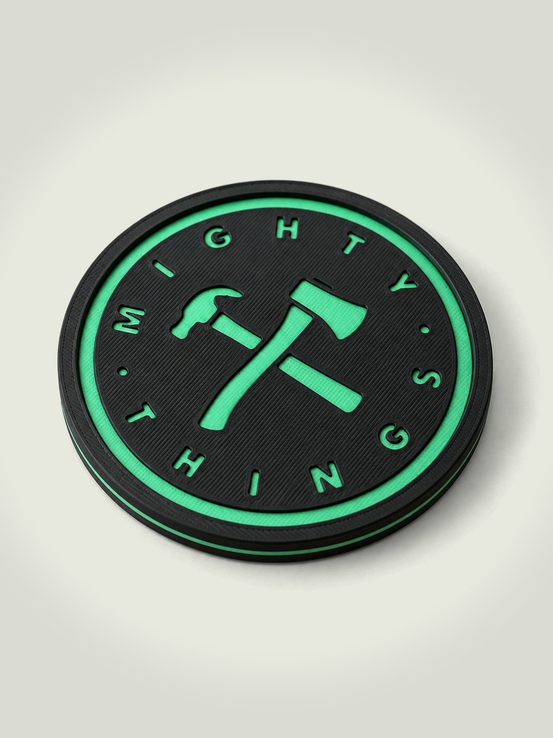 Mighty Things 3D-Printed Coasters — Set of 4 product image (1)