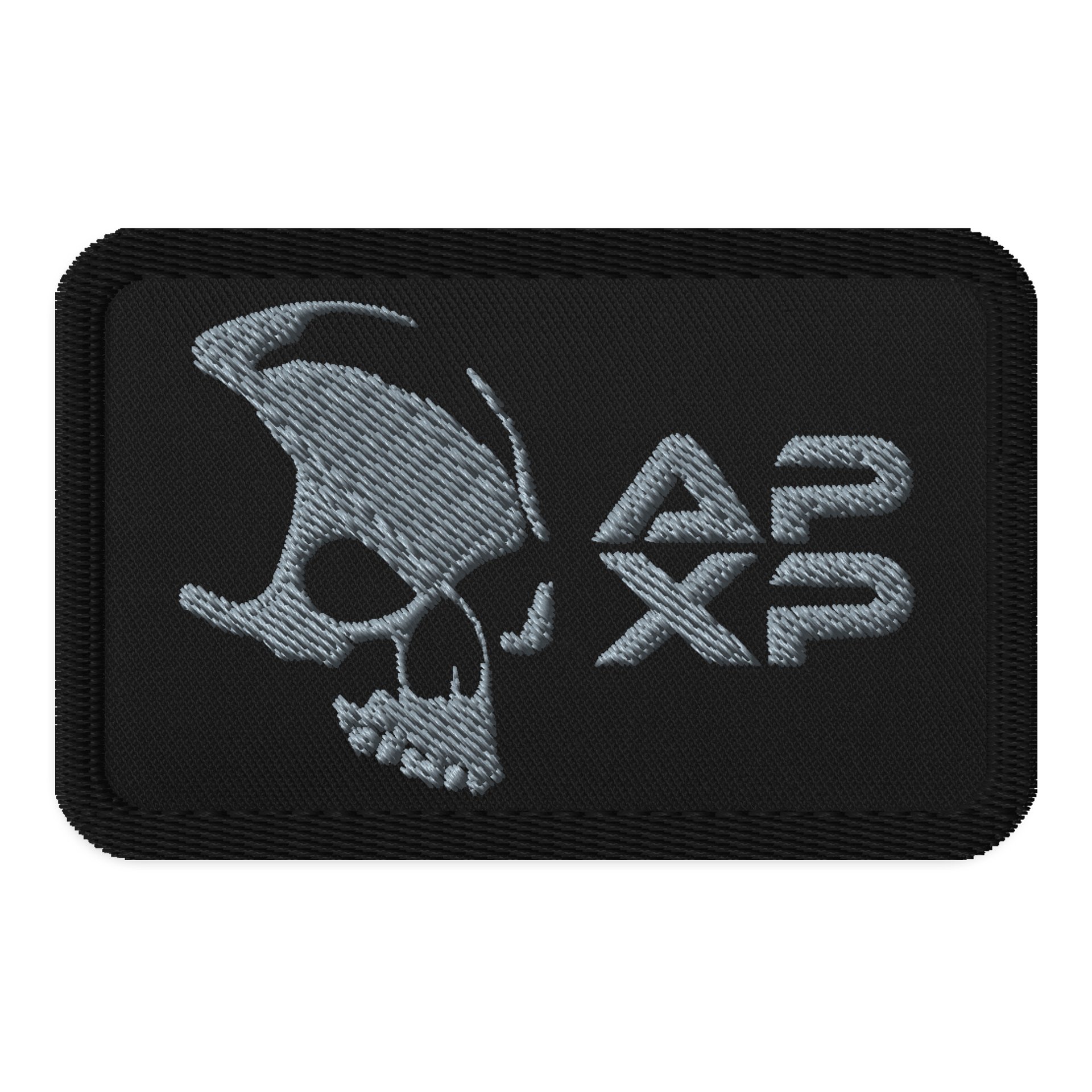 ARMADA SKULL APXP EMBROIDERED RECTANGLE PATCH product image (1)