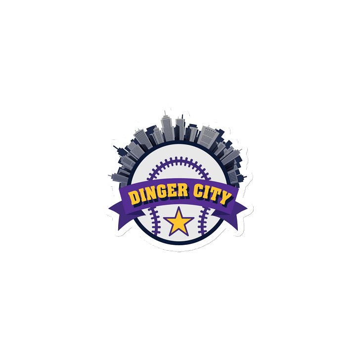 Dinger City Logo Magnet product image (1)