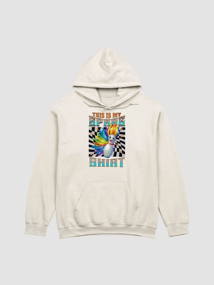 This Is My Spare Shirt Bowling Rainbow Pin Hoodie product image (1)