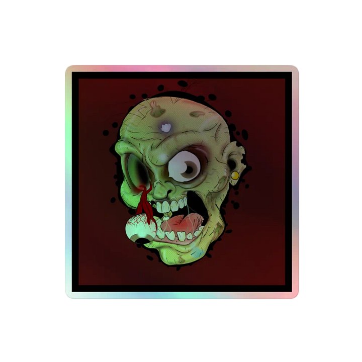 Ghoulish Graveyard Holographic Sticker Set product image (2)