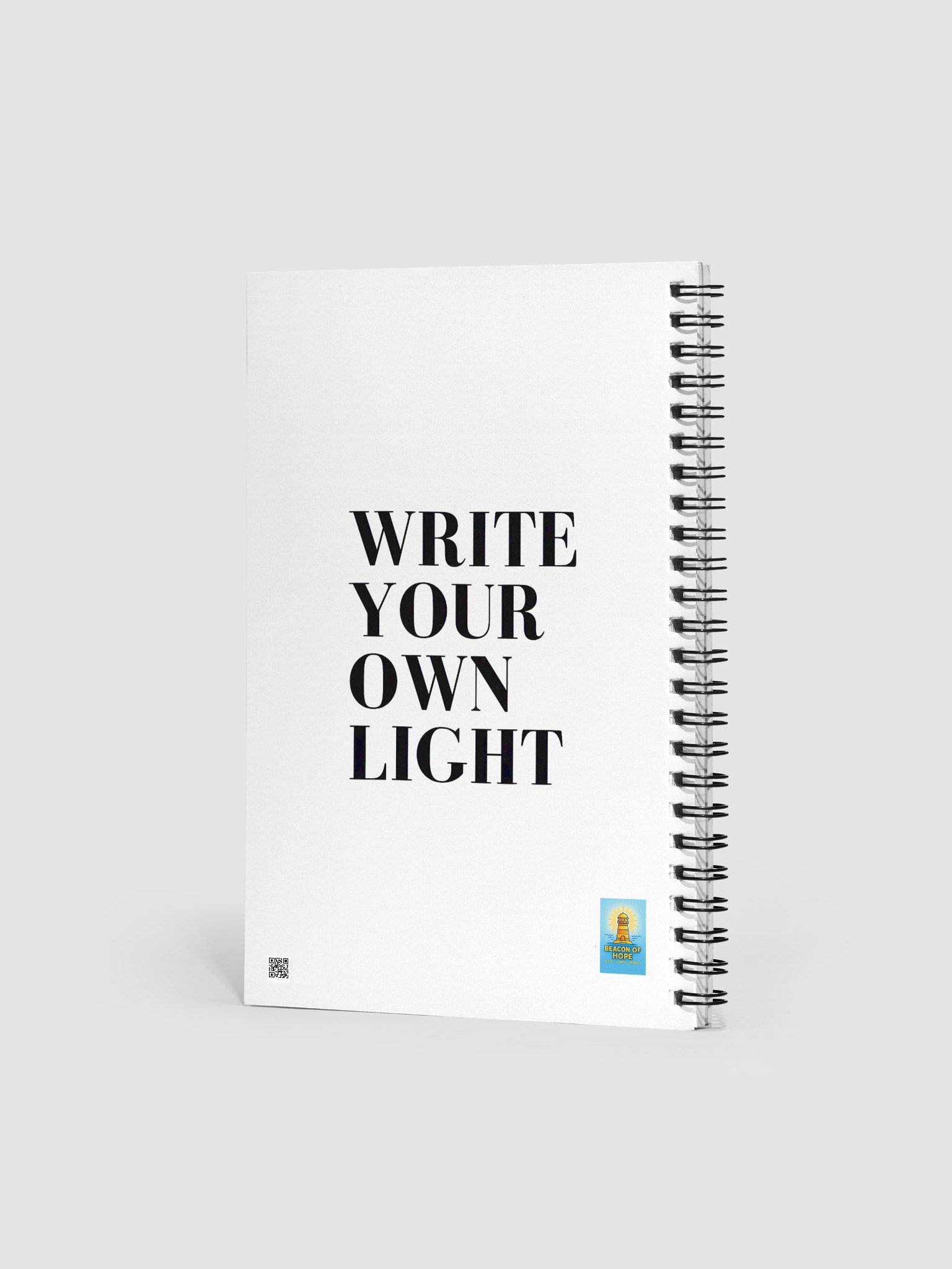 Illuminate Your Thoughts - Spiral Notebook product image (2)