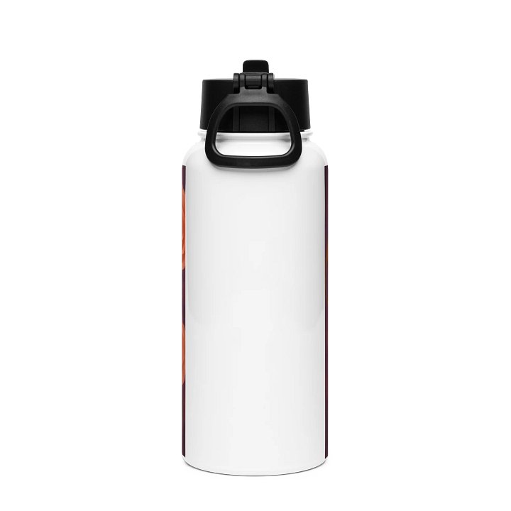 Rosalina Bloom – Stainless Steel Water Bottle with a Straw Lid product image (2)