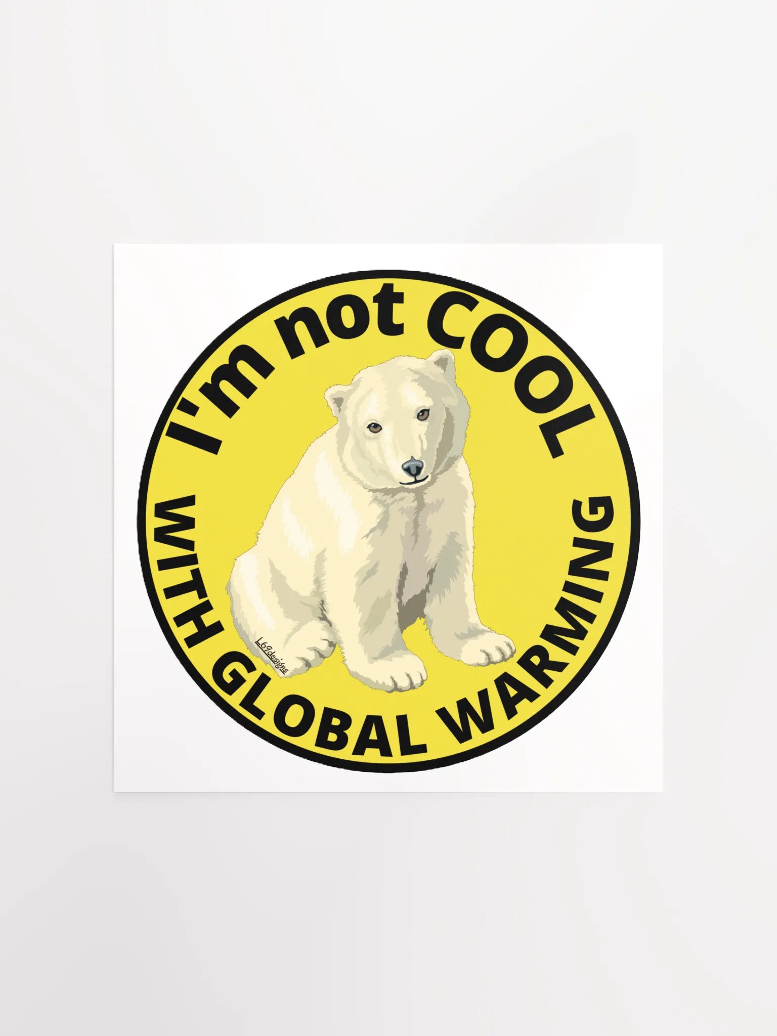 I'M NOT COOL WITH GLOBAL WARMING product image (4)