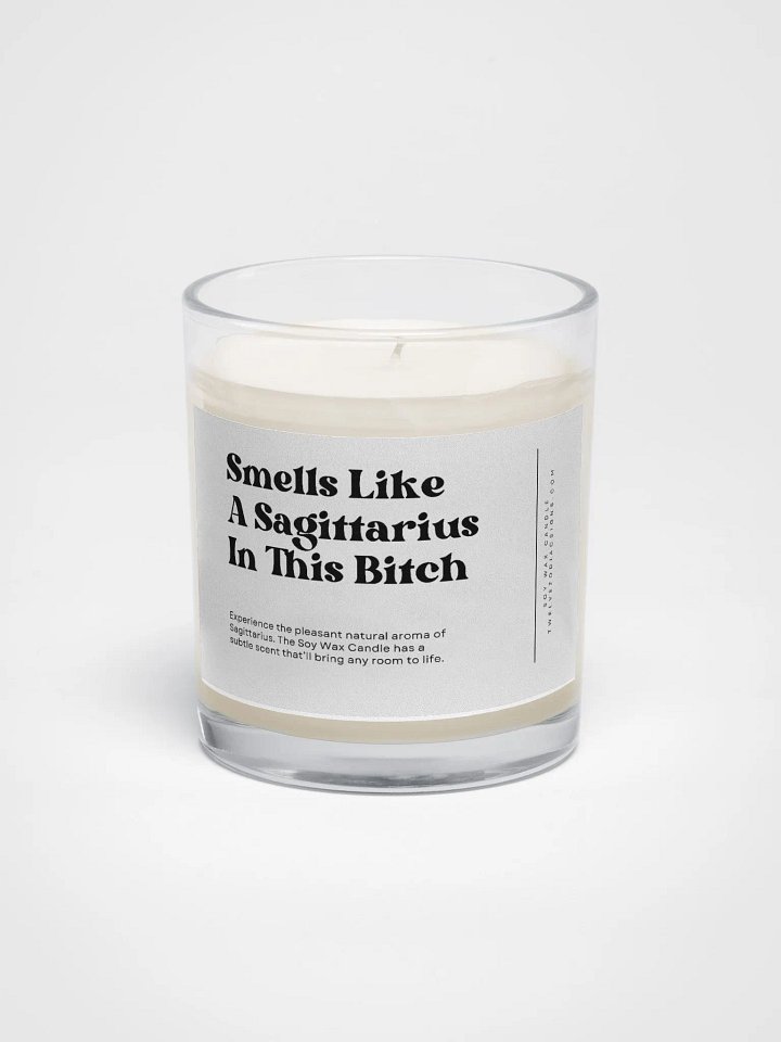 Funny Sagittarius Candle product image (1)