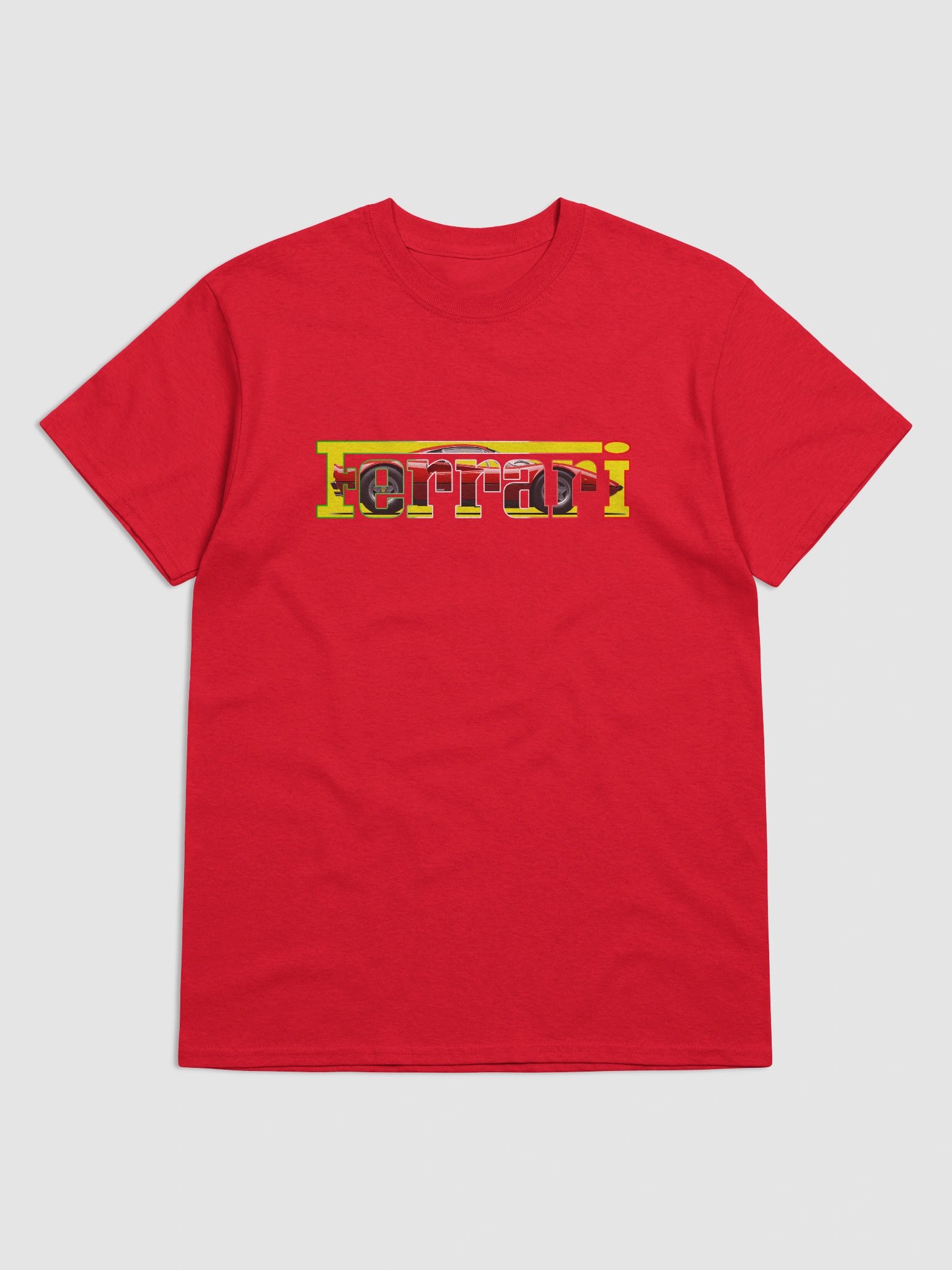 Ferrari Dino T-Shirt - Stylish Graphic Tee Featuring Classic Car Design product image (89)