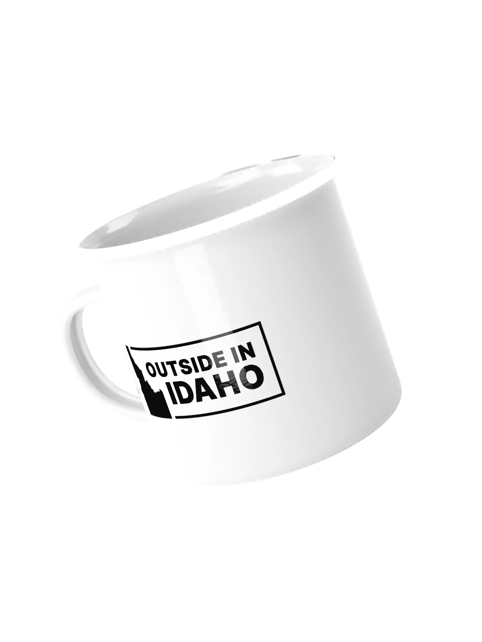 Outside in Idaho Enamel Mug product image (4)