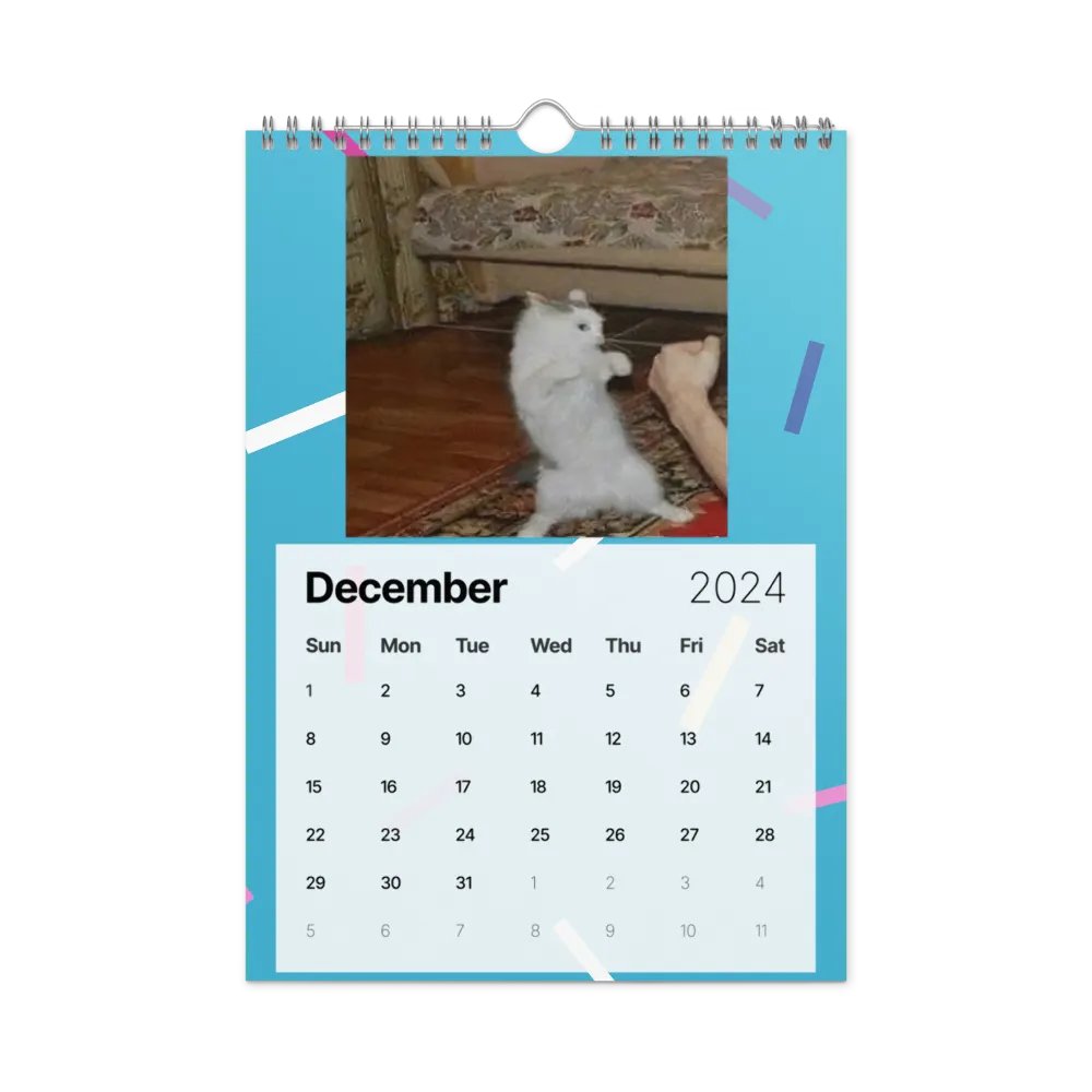 Wall Calendar (2024): Meme Cats product image (6)